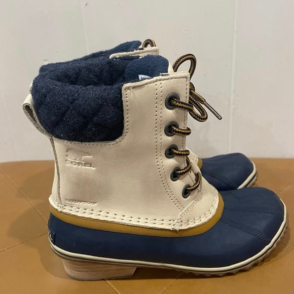 SOREL Women's Slimpack Lace II Waterproof Insulated Boot Winter Snow Rain Size 6 - Picture 2 of 8